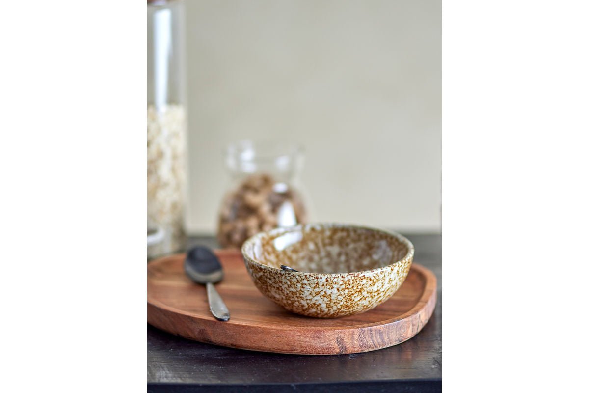 Schale Épure – aus Steingut gerfertigt - Reaktivglasur