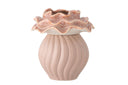 Vase Rosélia – Roséfarbenes Steingut