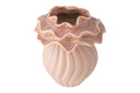 Vase Rosélia – Roséfarbenes Steingut