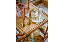 Vase Rosélia – Roséfarbenes Steingut