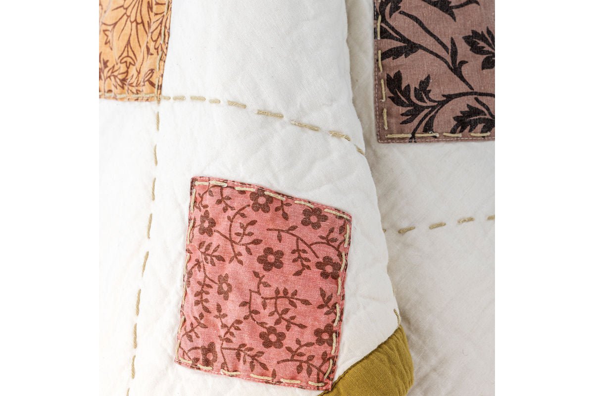 Kinder-Quilt „Liora“ – Bunte Baumwolldecke