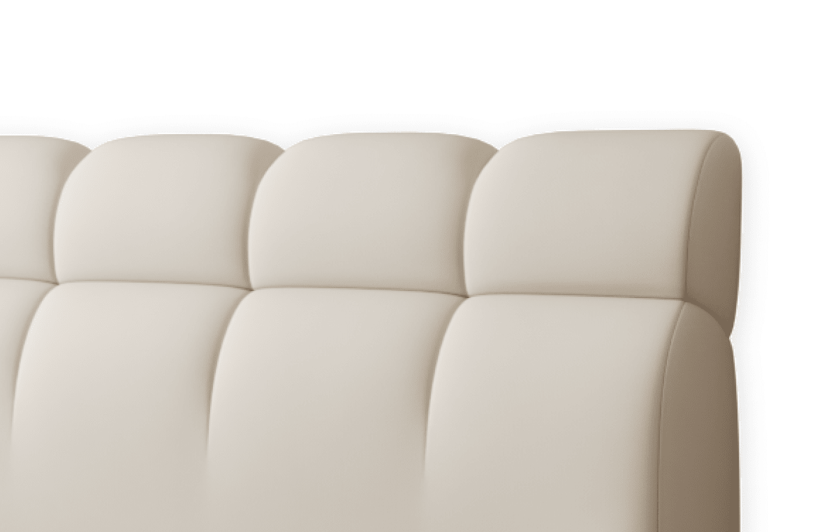 Custom Polsterbett: Headboard