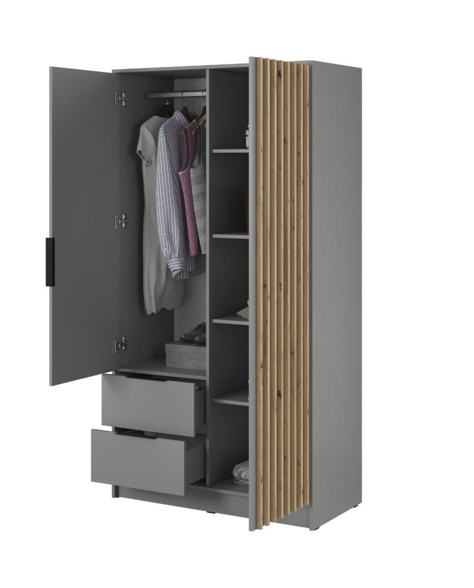 Designer Schrank Niro 105 cm - Luxusbetten24