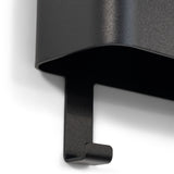 Designer Wandgarderobe Paxi - Schwarz