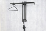 Designer Wandgarderobe Tarvi - Schwarz