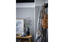 Vase Noira – Steingut in Schwarz