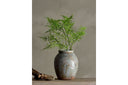 Vase Lunara – Terrakotta in Grün
