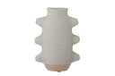 Vase "Brisku" - graue Keramikvase