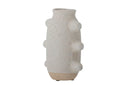 Vase "Brisku" - graue Keramikvase