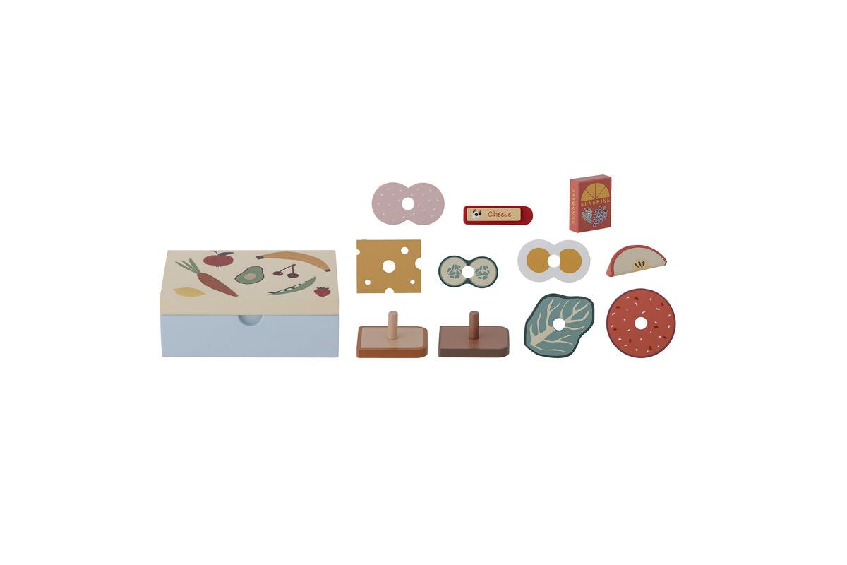 Lernspielzeug Maria - Holz-Spielset Brotbox