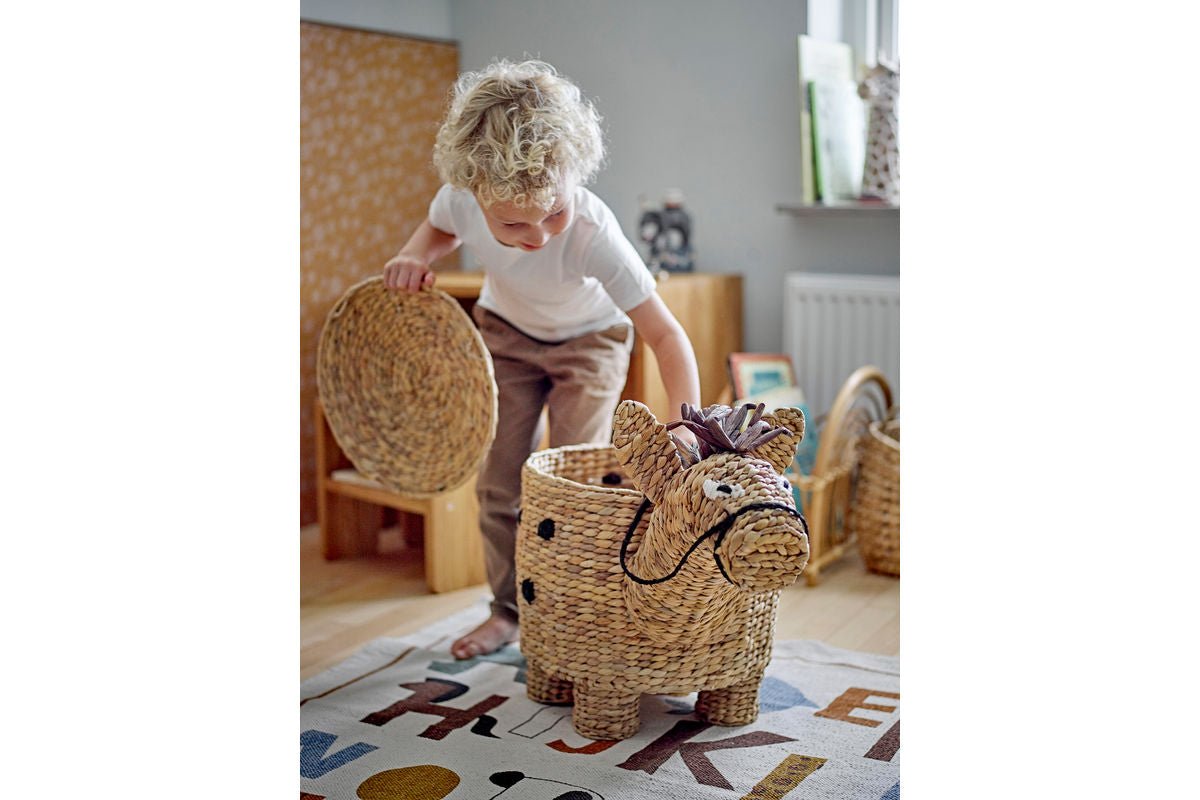 Kinder-Teppich „ABC Friends“ – Bunter Baumwollteppich