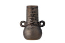 Vase Ora - Braun, aus Steingut