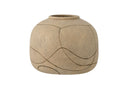 Deko-Vase Sareen – Terrakotta in Natur