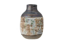 Vase Sorina – Steingut in Braun