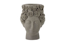 Vase Selin – Graues Steingut