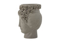 Vase Selin – Graues Steingut