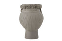 Vase Selin – Graues Steingut