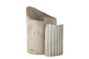 Vasen-Set Caloma – Braunes Steingut (2-teilig)