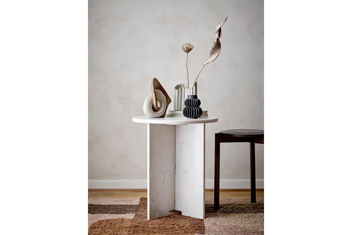 Vasen-Set „Caloma“ – Braunes Steingut (2-teilig)