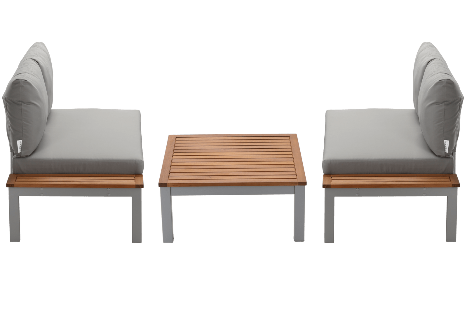 Garten Loungeset ModuFlex – modulares Aluminium Lounge-Set