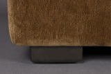 Sofa Talaro mit gerafftem Samtbezug