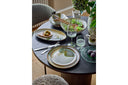 Teller-Set Arimo – Buntes Glas(2-teilig)