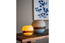 Vase Feyra – Blaues Glas