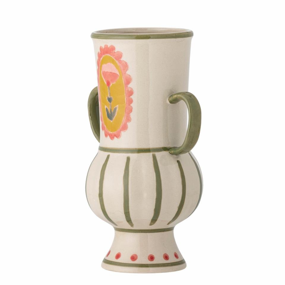 Vase Lilam - Bunt, aus Steingut