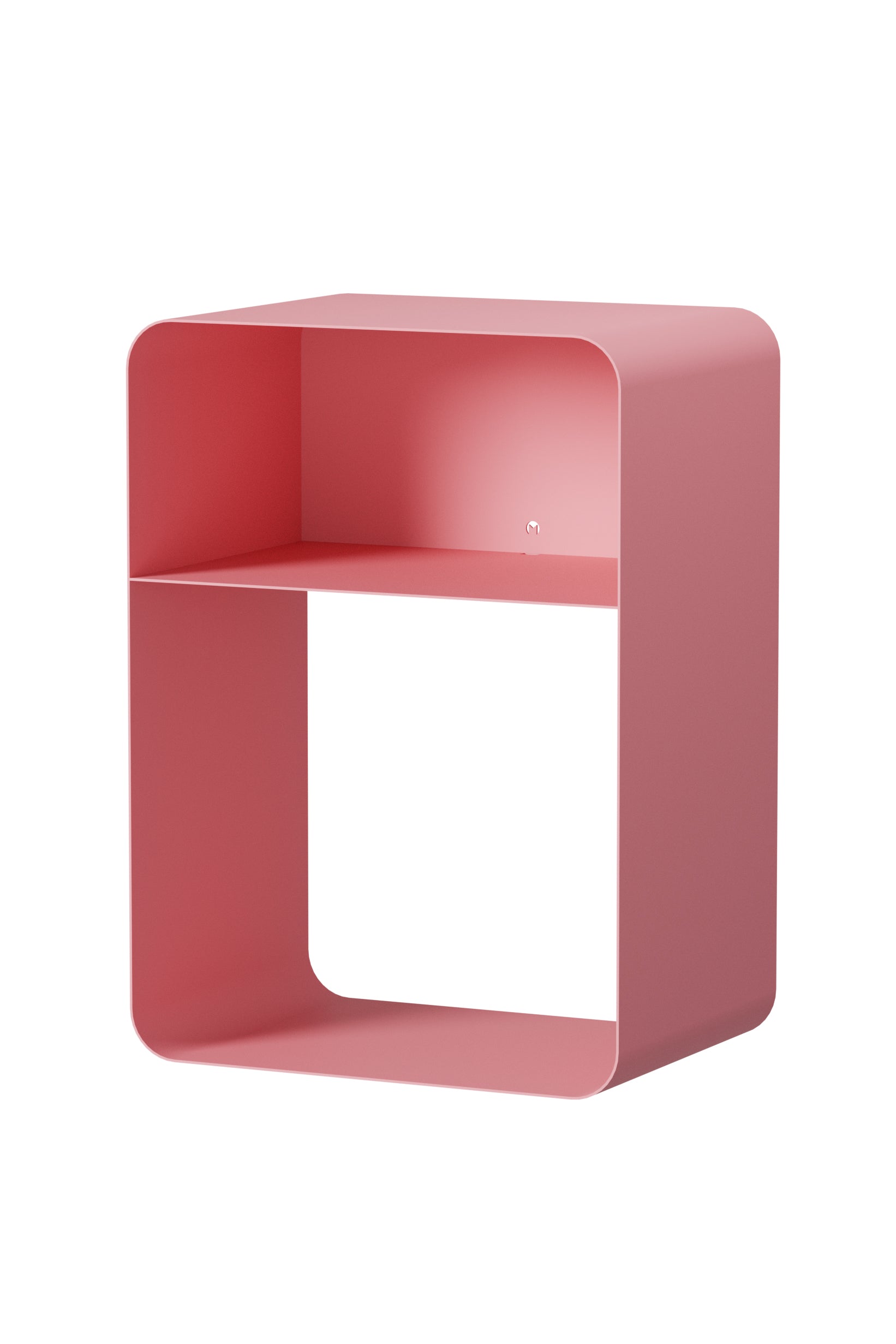 Nachttisch Damio – Minimalistisches Design aus pulverbeschichtetem Metall