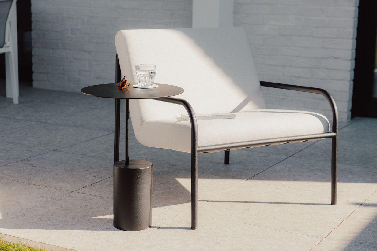 Couchtisch/Beistelltisch Ciro – Edelstahl-Design für Indoor & Outdoor