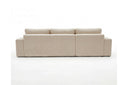 Designer Ecksofa Vigo in Bouclé – Beige – Links