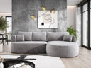 Designer Ecksofa Lucca in Samt