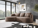 Designer Ecksofa Lucca in Samt