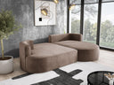 Designer Ecksofa Lucca in Samt