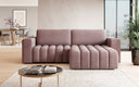 Designer Ecksofa Tirina mit Schlaffunktion