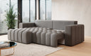 Designer Ecksofa Tirina mit Schlaffunktion