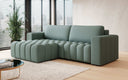 Designer Ecksofa Tirina mit Schlaffunktion
