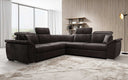 Designer Ecksofa Fernando mit Schlaffunktion und Stauraum