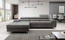 Designer Ecksofa Melinda mit Schlaf- und Klappfunktion