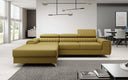 Designer Ecksofa Melinda mit Schlaf- und Klappfunktion
