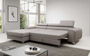 Designer Ecksofa Melinda mit Schlaf- und Klappfunktion