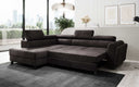 Designer Ecksofa Kira mit Schlaf- und Klappfunktion