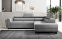 Designer Ecksofa Kira mit Schlaf- und Klappfunktion