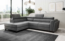 Designer Ecksofa Kira mit Schlaf- und Klappfunktion