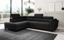 Designer Ecksofa Kira mit Schlaf- und Klappfunktion