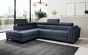Designer Ecksofa Kira mit Schlaf- und Klappfunktion