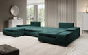 Designer Sofa Martino mit Schlaffunktion