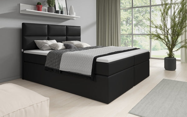 Boxspringbett Carito mit USB und Stauraum