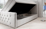 Boxspringbett Nobile mit Strass und Stauraum - Luxusbetten24