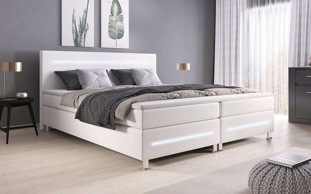 OUTLET - Boxspringbett Sejour mit LED
